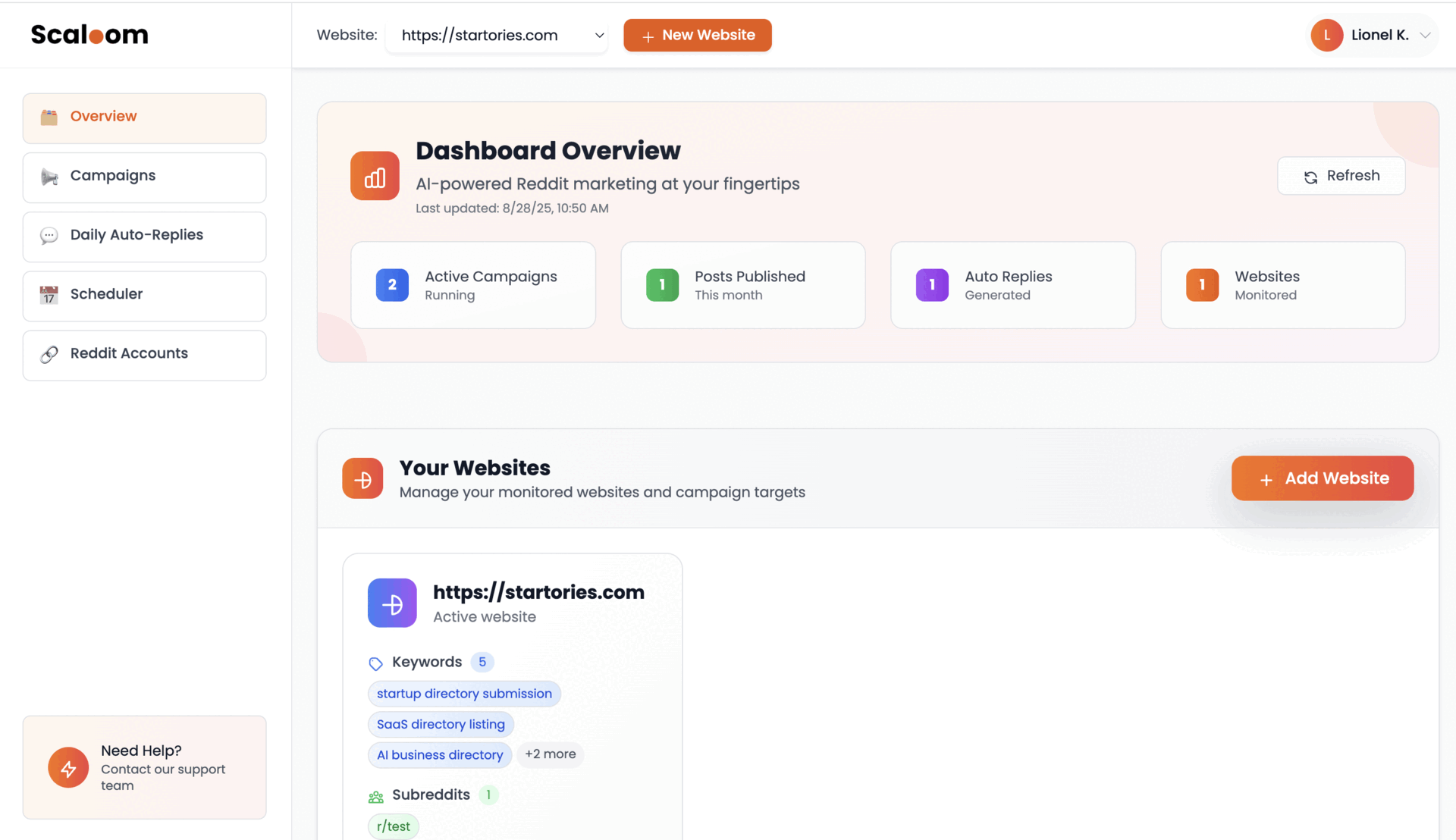 Dashboard Preview